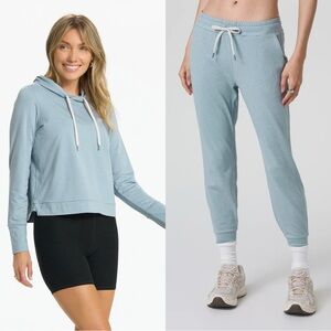 Vuori Dusty Blue Track Joggers